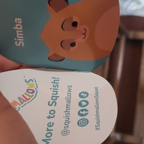 Disney The Lion King Squishmallows™ 6.5in Simba NWT - Picture 5 of 5